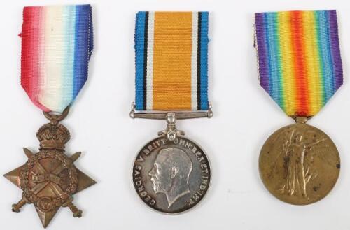 Rare and Interesting Great War Medal Trio to the Arab Rifles For Service in East Africa