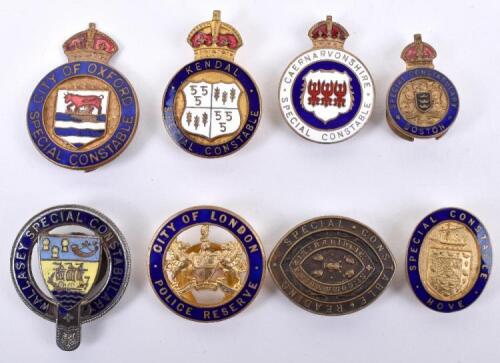 8x Special Constabulary Badges