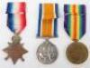 1916 Battle of the Somme Casualty Medal Trio Argyll & Sutherland Highlanders - 2