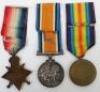 WW1 July 1916 Royal Fusiliers Killed in Action Medal Trio and Memorial Plaque Grouping - 3