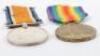 Great War 1914-15 Star Medal Trio 1st Battalion Durham Light Infantry Who First Served in the Landekai Ridge Region of India - 4