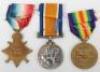 Great War German Spring Offensive 1918 Casualty Medal Trio Gloucestershire Regiment - 2