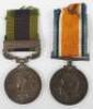 A Pair of Medals Awarded to the Durham Light Infantry For Service in the Frontier Regions of India During and After the First World War