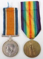 WW1 British Medal Pair 5th Battalion Durham Light Infantry