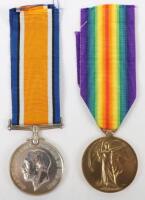 Great War Medal Pair Durham Light Infantry