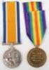 Great War Medal Pair Durham Light Infantry - 2