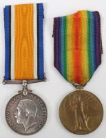 Great War Medal Pair Durham Light Infantry