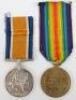 WW1 Medal Pair 6th Battalion Durham Light Infantry - 2