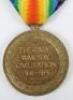 Great War Royal Artillery Medal Group Accompanied by a Gold Souvenir Medallion - 3