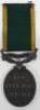 George V Efficiency Medal 8th Battalion Durham Light Infantry - 3