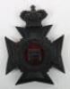 Victorian South Middlesex Rifle Volunteers Other Ranks Helmet Plate