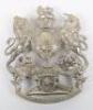 Victorian The Tynemouth Artillery Volunteers Other Ranks Helmet Plate