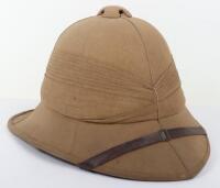 Great War 1918 British Foreign Service Wolseley Pattern Helmet Attributed to a Private in the 25th (Cyclist) Battalion London Regiment