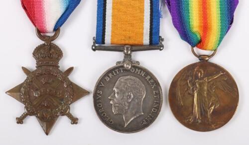 Great War 1914 Star Trio Royal Field Artillery