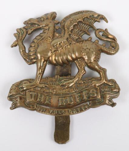 Scarce 1st Volunteer Battalion The Buffs East Kent Regiment Cap Badge