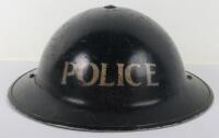 WW2 British Police Steel Helmet