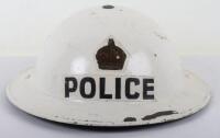 WW2 British Police Super Inspectors Steel Helmet