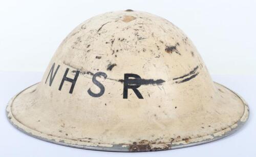 British National Hospital Service Reserve Steel Helmet