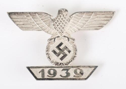 Third Reich 1939 Bar (Spange) to the Iron Cross 1st Class