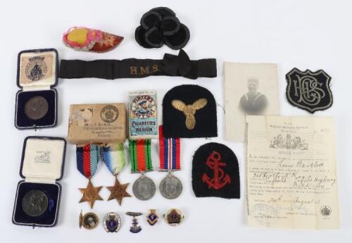 WW2 HMS Imogen Casualty Medal Group