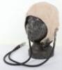 Pre-WW2 Lewis Type Flying Helmet with Gosport Tubes