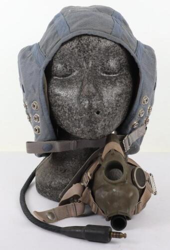 RAF Type G Flying Helmet with Oxygen Mask