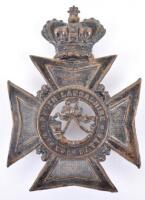 Victorian 2nd Volunteer Battalion South Lancashire Rifle Volunteers Other Ranks Helmet Plate