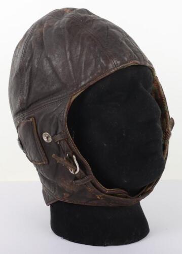 1930&rsquo;s German Leather Flying Helmet