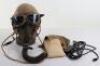 WW2 US Army Air Force Flying Helmet and Oxygen Mask