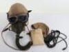 WW2 US Army Air Force Flying Helmet and Oxygen Mask - 2