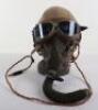 WW2 US Army Air Force Flying Helmet and Oxygen Mask - 3