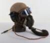 WW2 US Army Air Force Flying Helmet and Oxygen Mask - 4