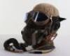 WW2 US Army Air Force Flying Helmet and Oxygen Mask - 6