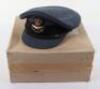 RAF Officers Peaked Service Dress Cap in Box and Vintage RAF Hat Tin - 7