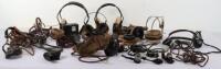 WW2 RAF Flying Helmet Headphone and Parts