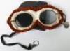 Pairs of Early Aviation / Motoring Goggles - 6