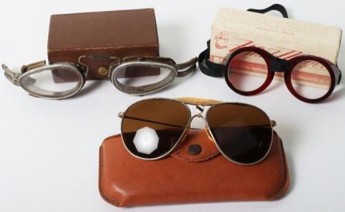 Vintage Sunglasses and Flying Goggles