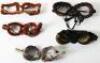 Five Pairs of Aviators Flying Goggles - 7