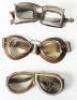 Three Pairs of Aviators Flying Goggles - 2
