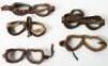 Five Pairs of Aviators Flying Goggles - 7