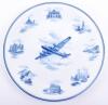 Rare Third Reich Period Meissen Plate Commemorating The Production of the First Passenger Air Liner Focke-Wulf Fw-200
