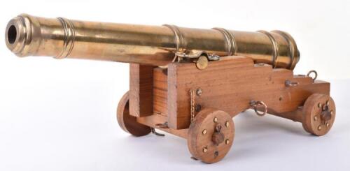 Fine Quality Modern Model of a Ships Cannon