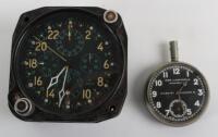 Aircraft Clock and Pocket Watch