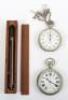 Military Pocket Watches and RAF Compass