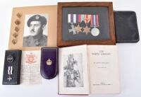 WW2 Battle of El Alamein Casualty Military Cross Medal Group of Four of Lieutenant A T Almond 46th (Liverpool Welsh) Royal Tank Regiment R.A.C