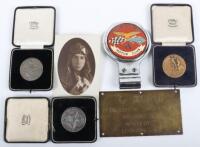 RAF Thorney Island Car Badge and RAF College Medals