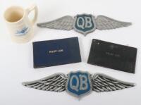 US Commercial Pilot Logbooks and Plaques