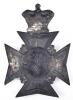 Victorian Fourth Surrey Rifles Helmet Plate, - 2