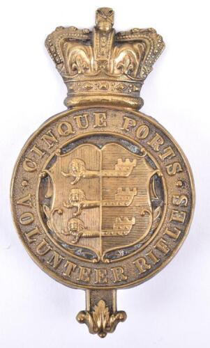 Victorian Cinque Ports Volunteer Rifles Glengarry Badge