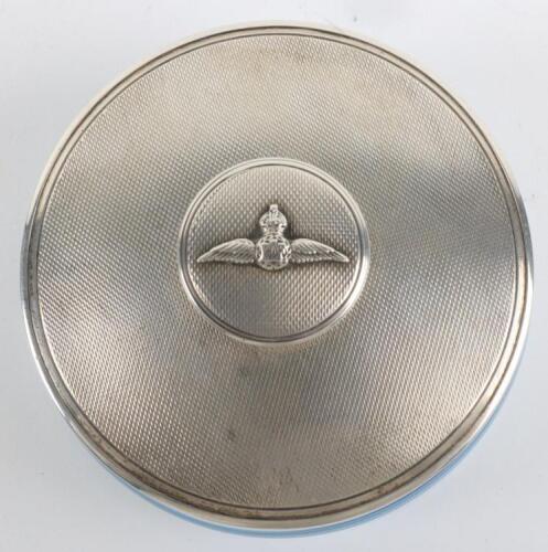 Hallmarked Silver RAF Dressing Table Container